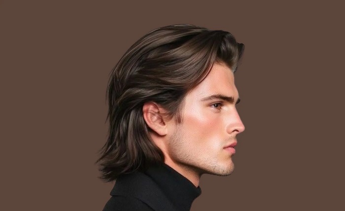 wolf cut men
